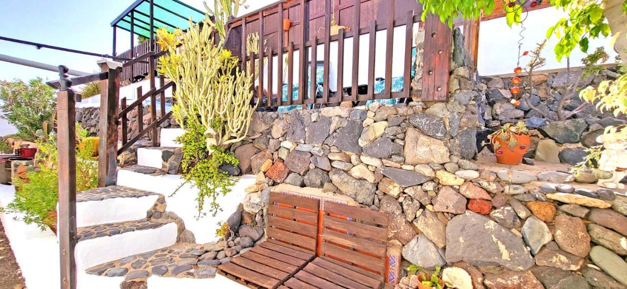 Casa La Isla - Tarajalejo - Glasfaserinternet - Garten Exteriér fotografie