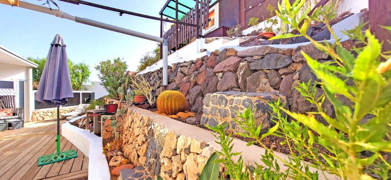 Casa La Isla - Tarajalejo - Glasfaserinternet - Garten Exteriér fotografie